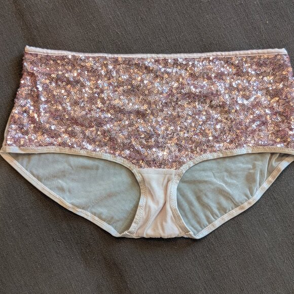 Victoria’s Secret Dream Angels Sequin & Lace Set – Bra 34D + Matching Sequin Sho - Picture 5 of 7